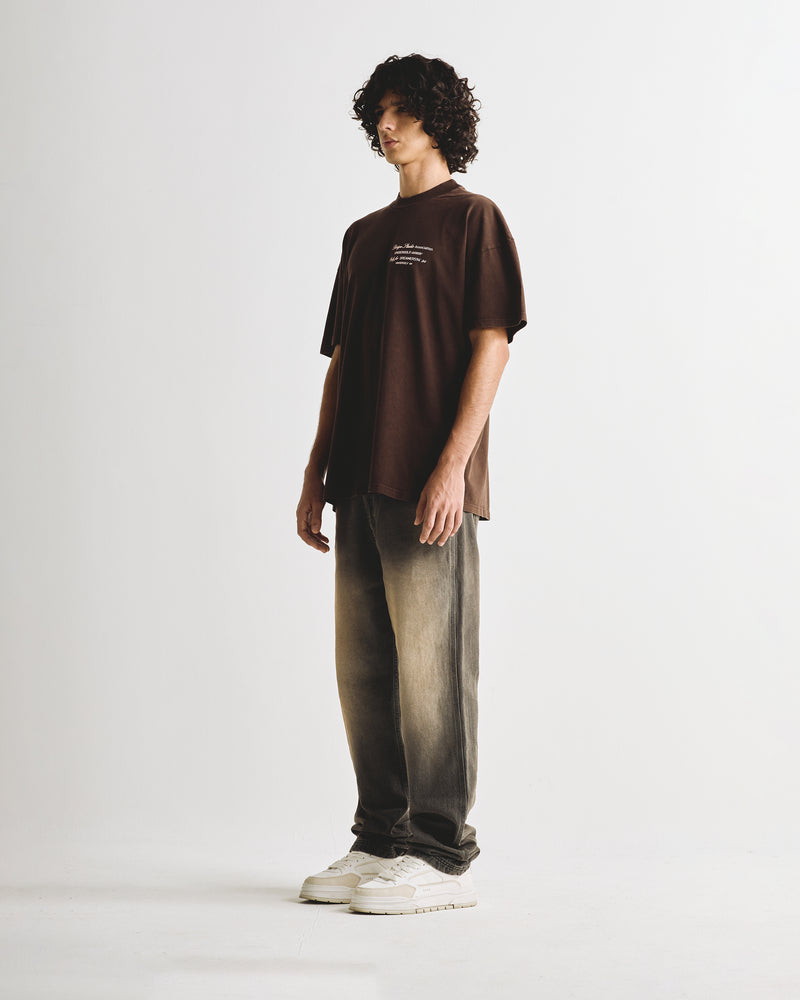 Dreamers Basic T-shirt Brown