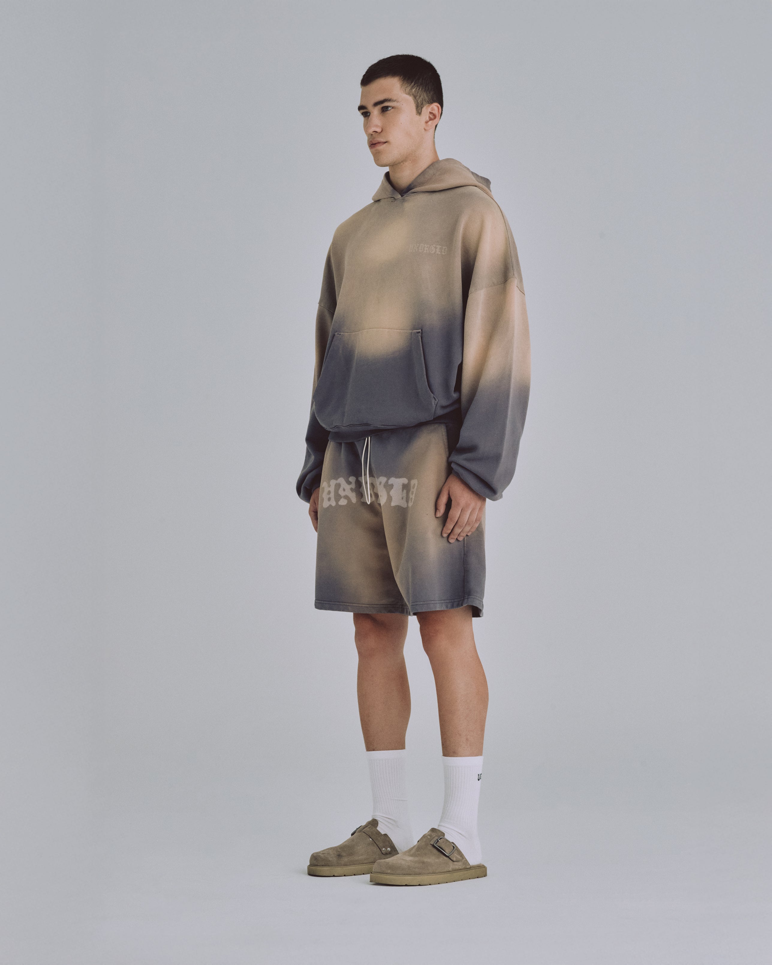 94' UNDRGLD Biased Shorts Dirty Brown