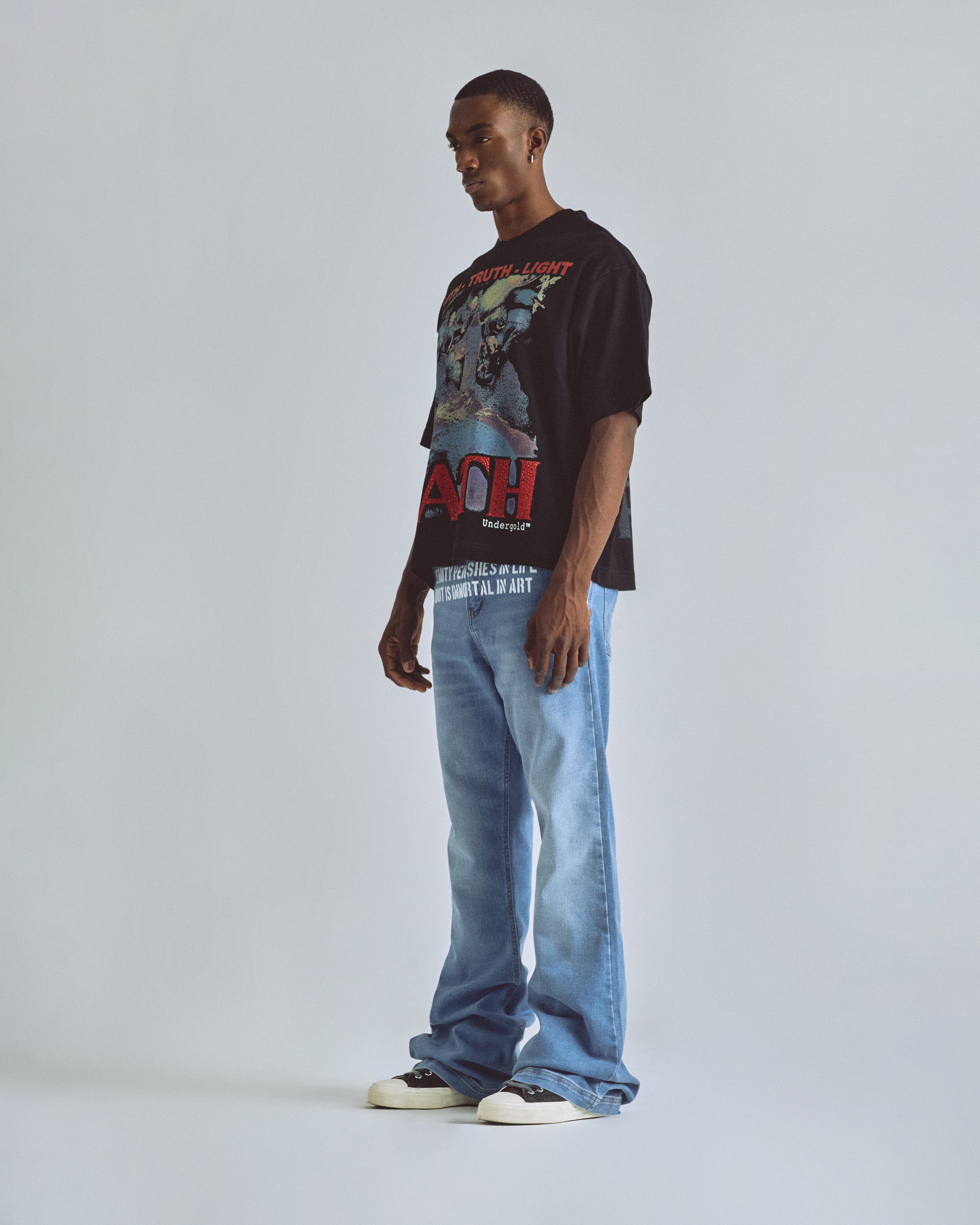 The Path Summit Boxy Fit T-shirt Black