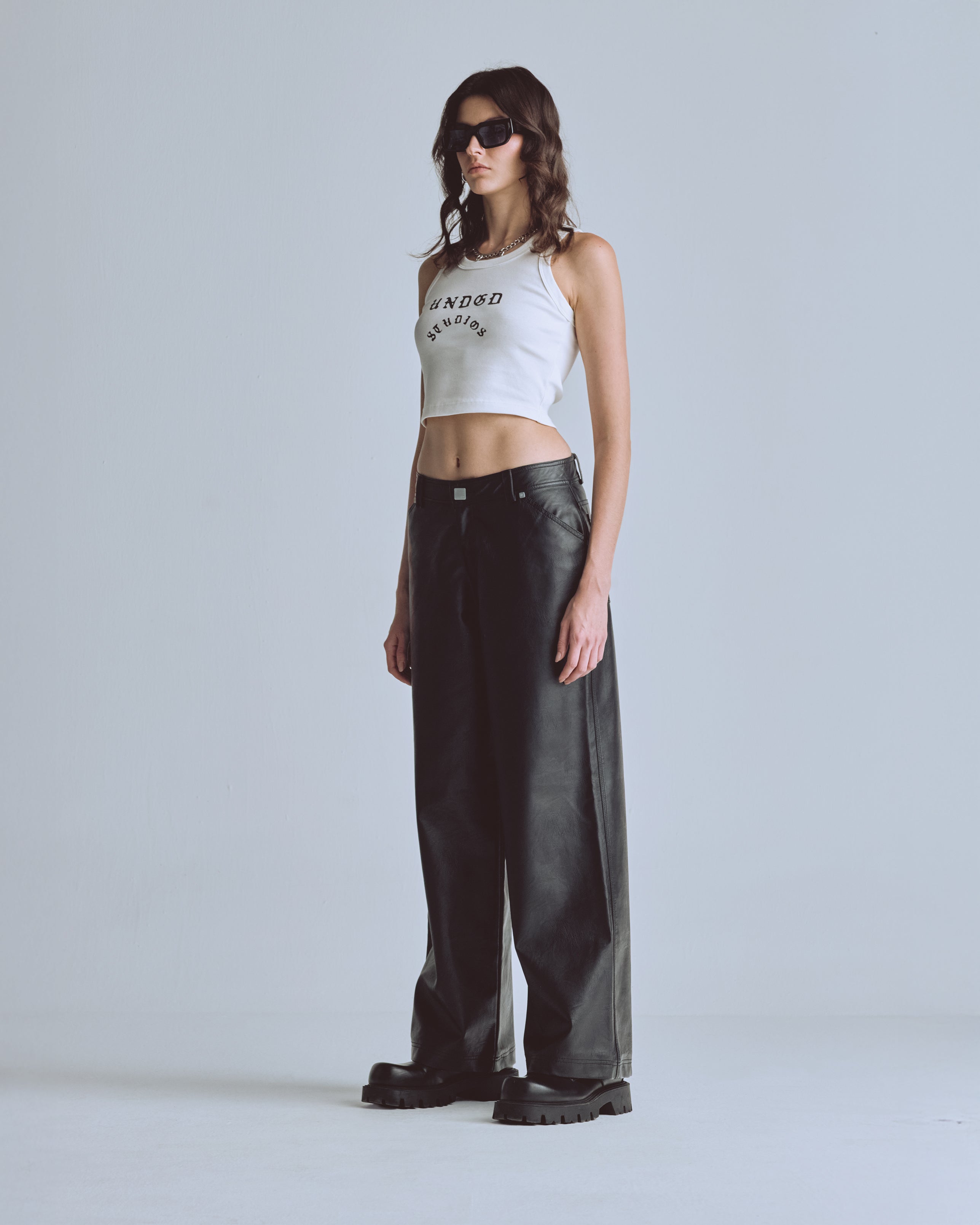 W Capsule UNDGD STUDIOS Tank Top White