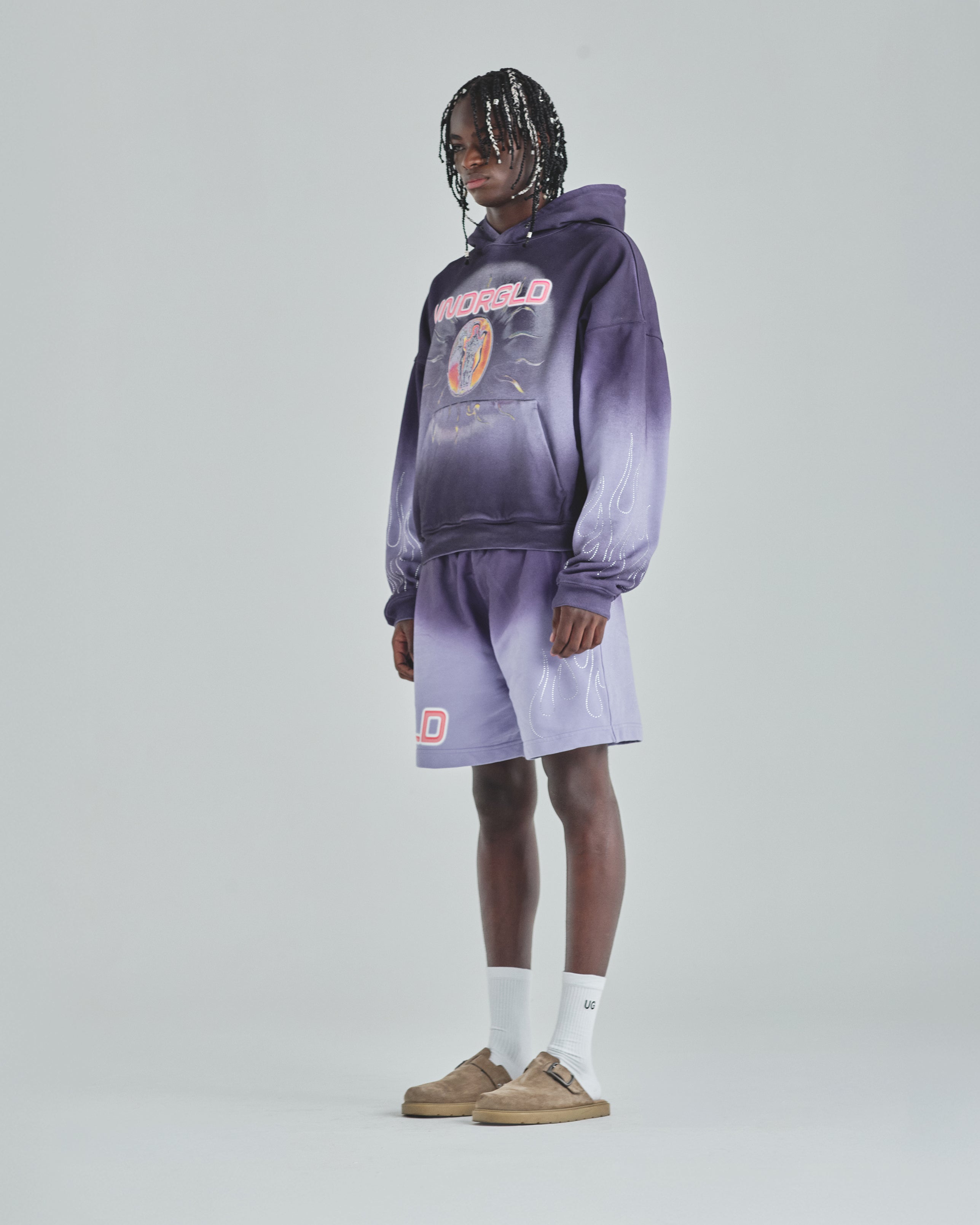 Act 1 Radiant Short Faded Purple