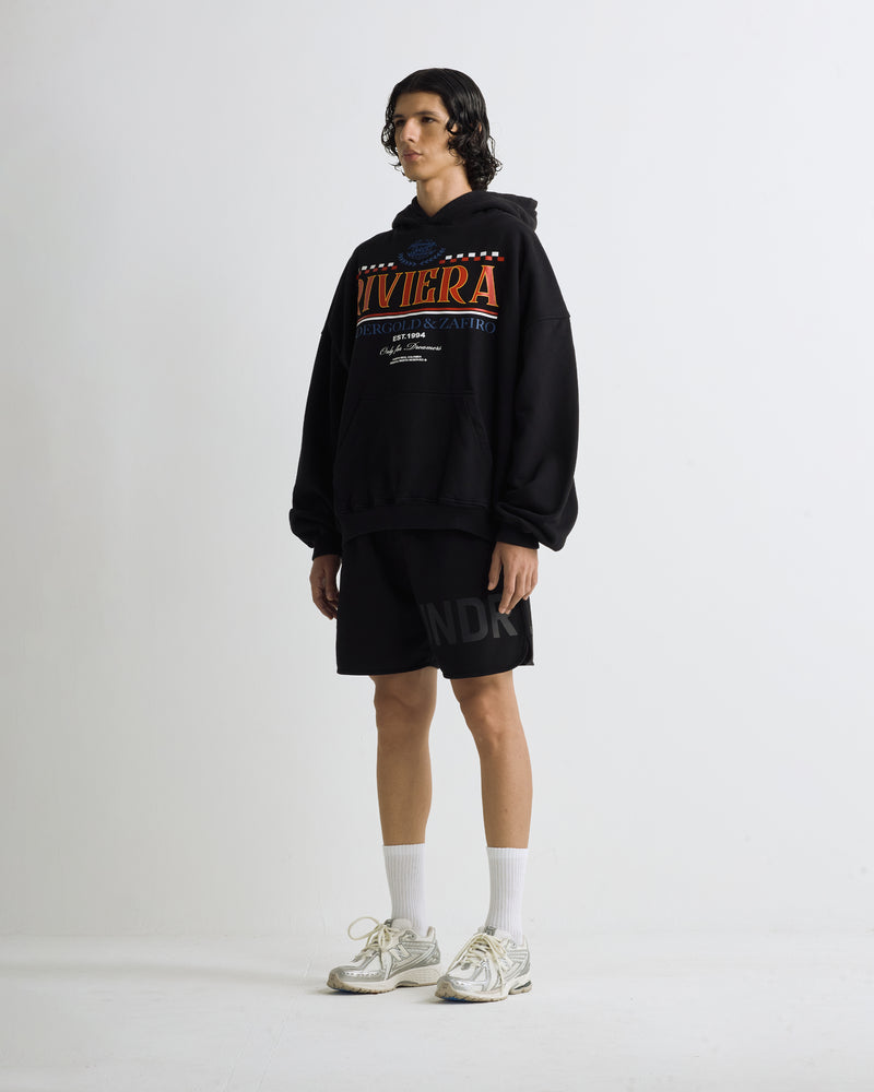 Riviera Racer Hoodie Black