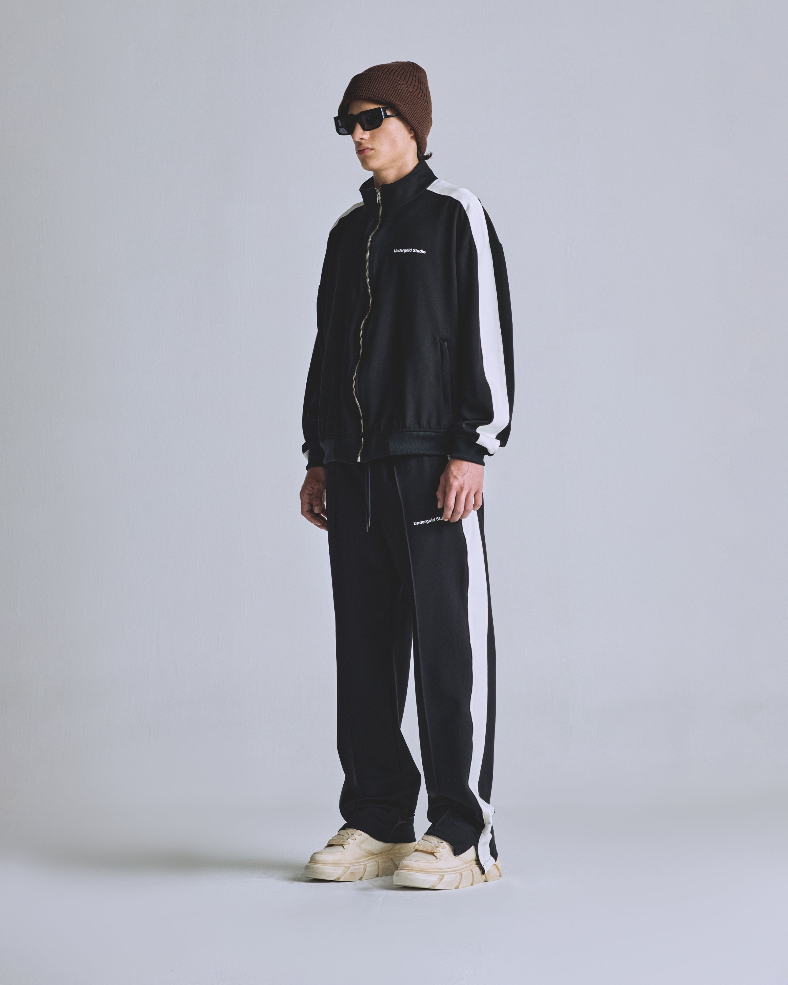 Basics Undergold Studio Tracksuit Jacket Black