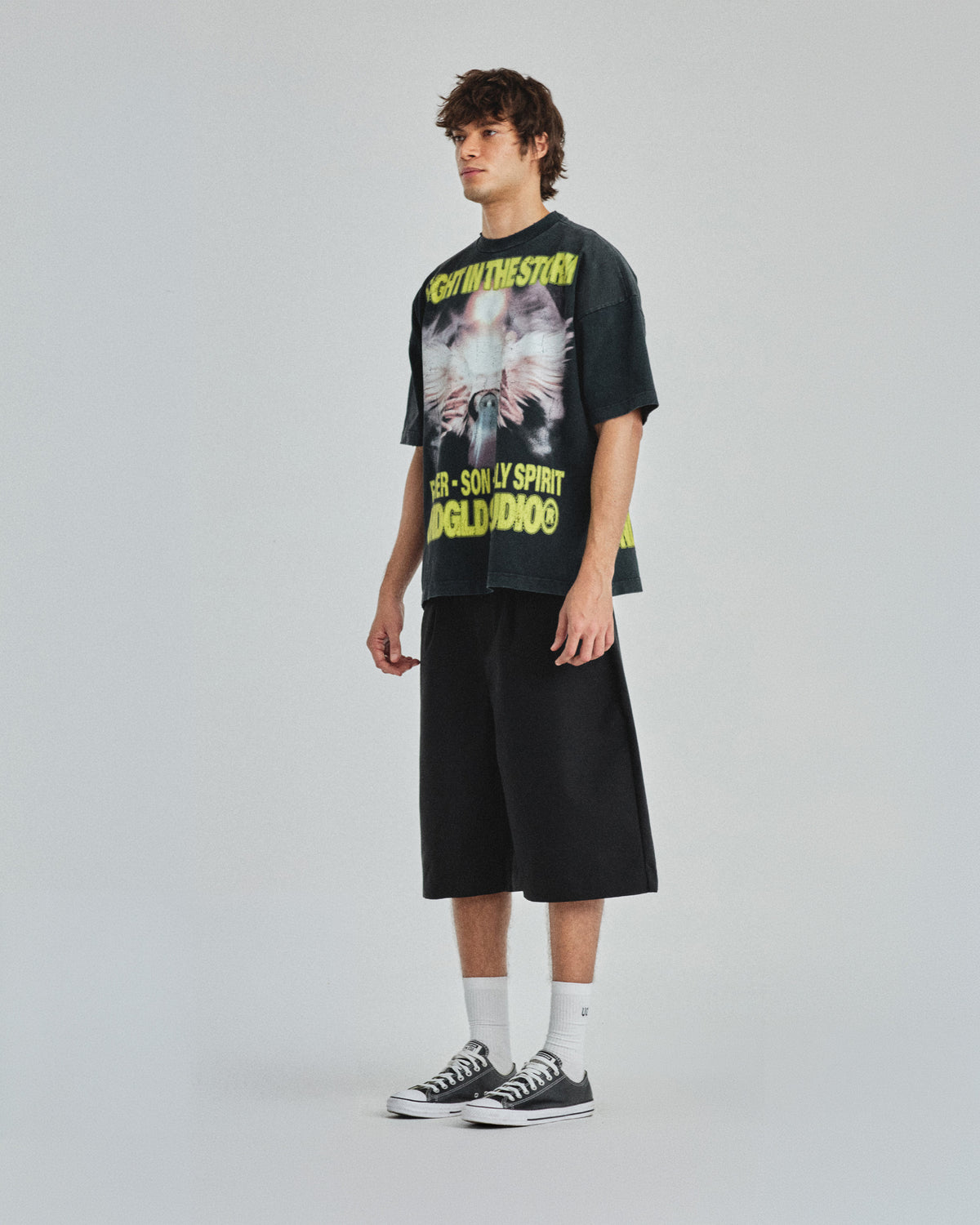 Pilgrimage Vision Boxy Fit Tshirt Vintage Black