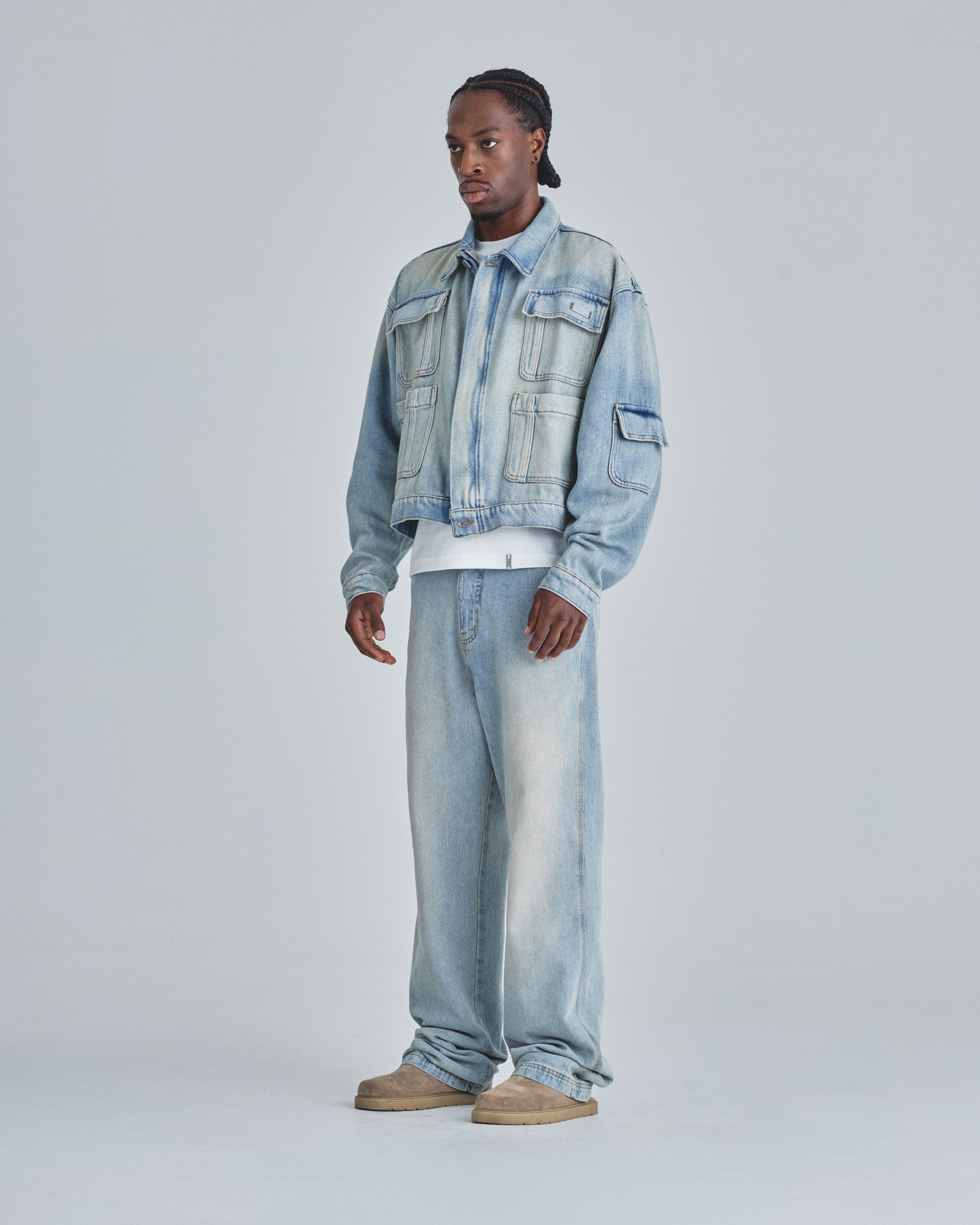 Line Basic Multipocket Jacket Dirty Ice