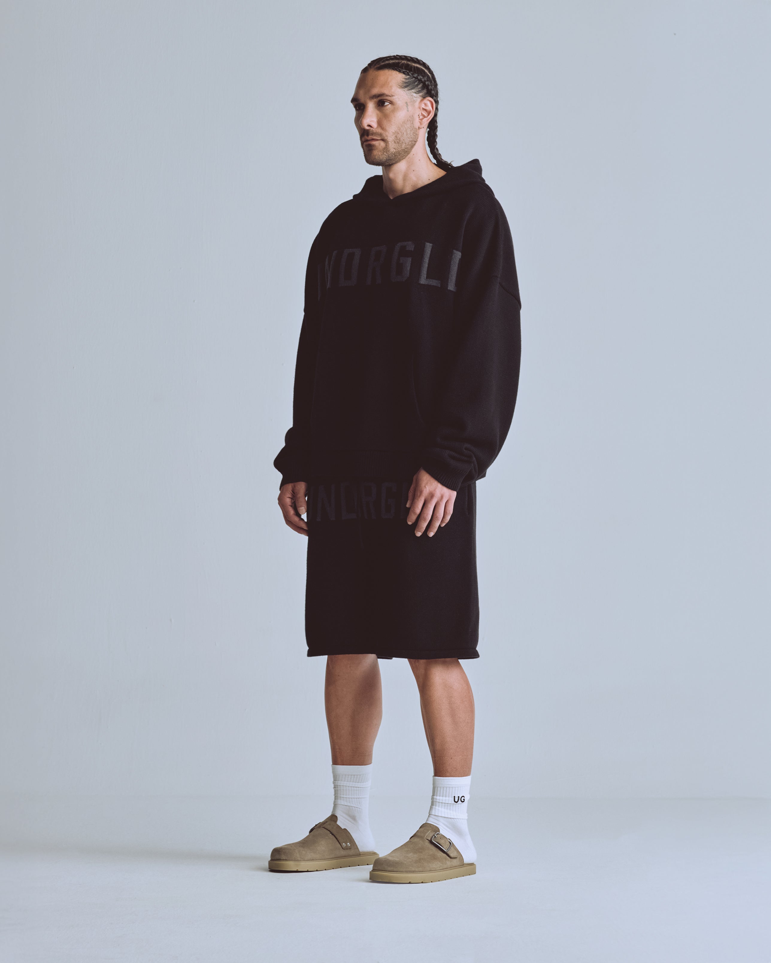 Basics UNDRGLD Knitted Shorts Black