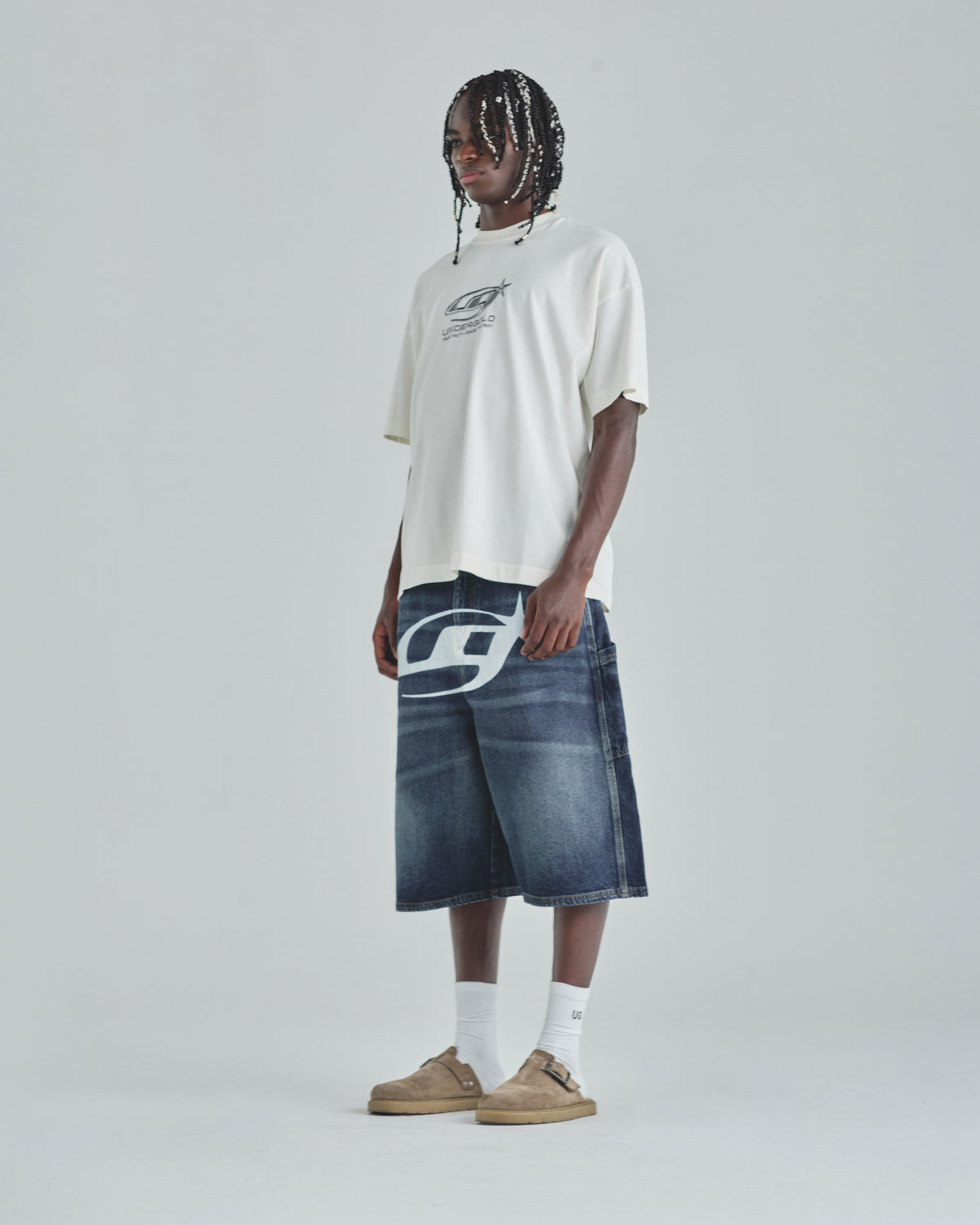 Act 1 UG Star Tshirt White