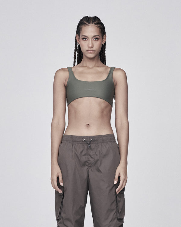 Basics Top Military Green