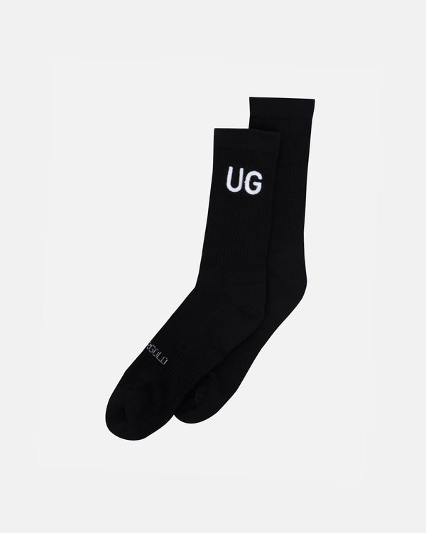 Basics Embroidered UG Socks V2 Black