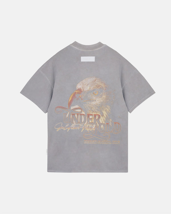 Golden Hills III Vintage Eagle T-shirt Vintage Gray