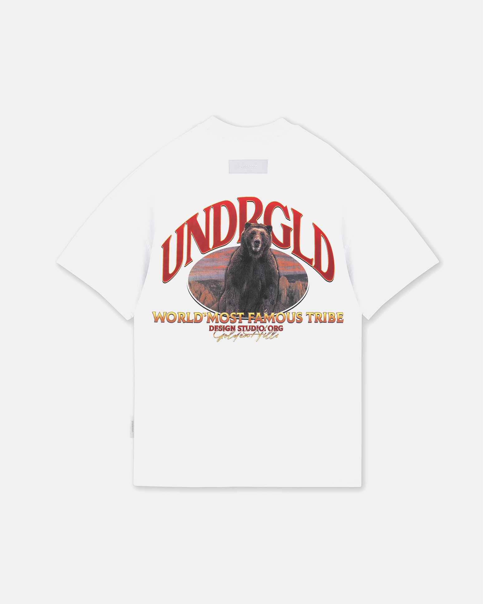 Golden Hills III Bear T-shirt White