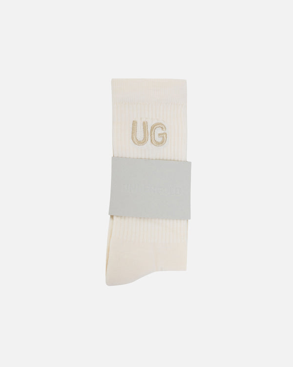 Basics Embroidered UG Socks V2 Cream