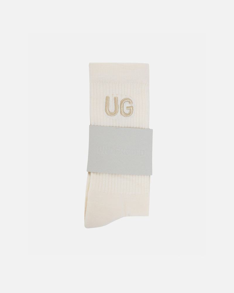 Basics Embroidered UG Socks V2 Cream