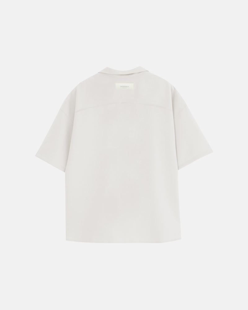 Basics Short Sleeve Shirt Cream