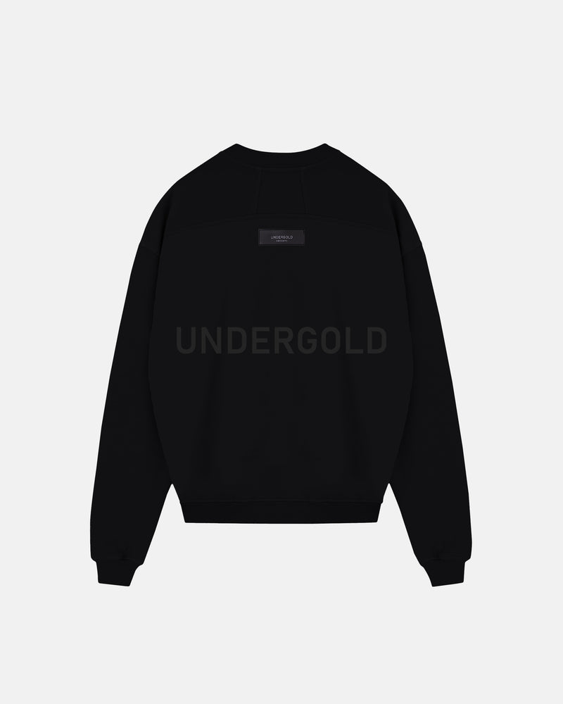 Line Logo Crewneck Black