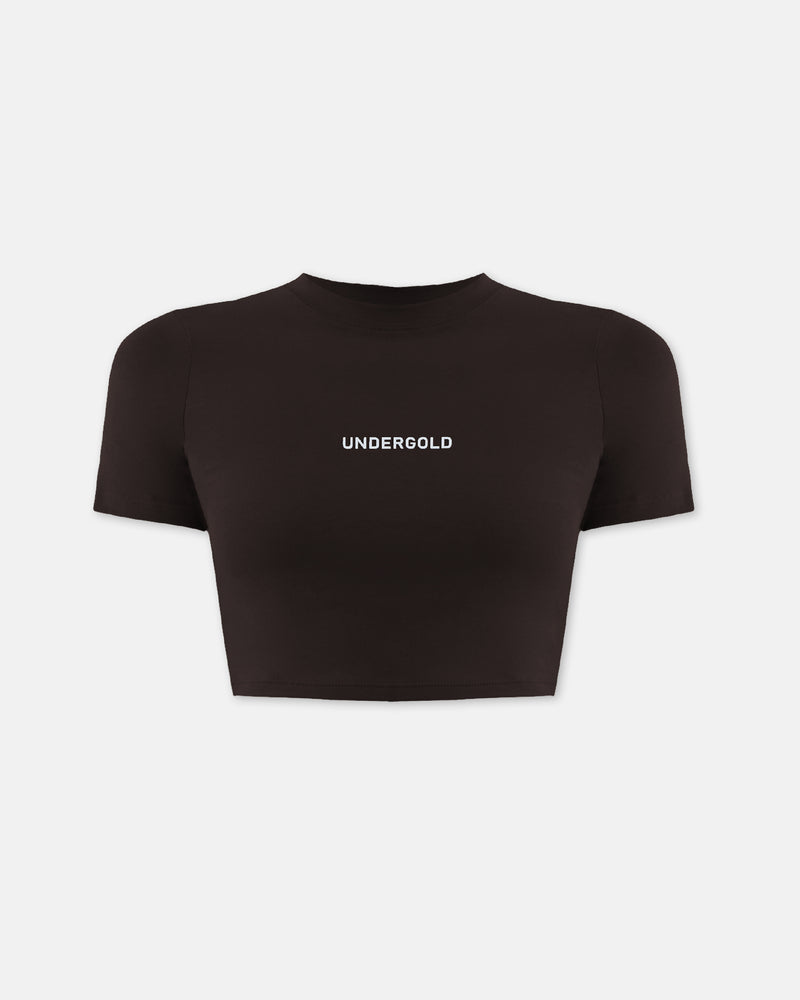 Basics Baby Tee Brown