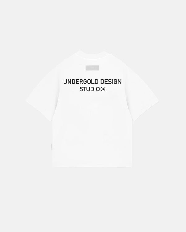 Basics Undergold Design Studio Boxy T-shirt White