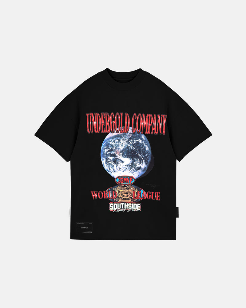 Champions Planet T-shirt Black