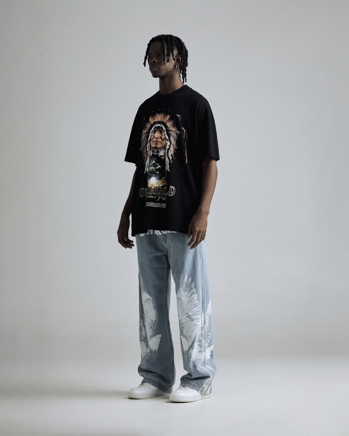 Golden Hills III "The Chief" Exclusive T-shirt Black