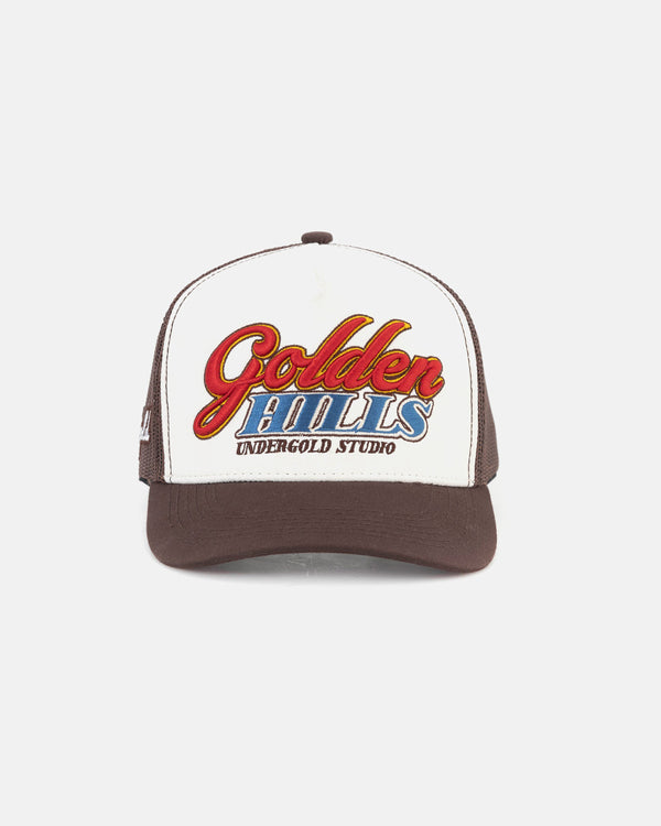 Golden Hills III 5P Trucker Cap Brown