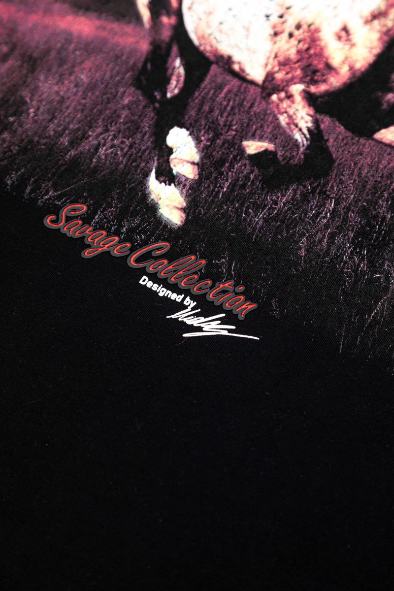 Savage Horses Sunset Tshirt Black